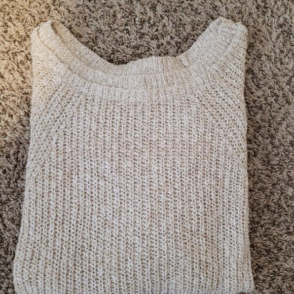 Free People Electric City Ivory/Tan Sweater - Picture 2 of 6